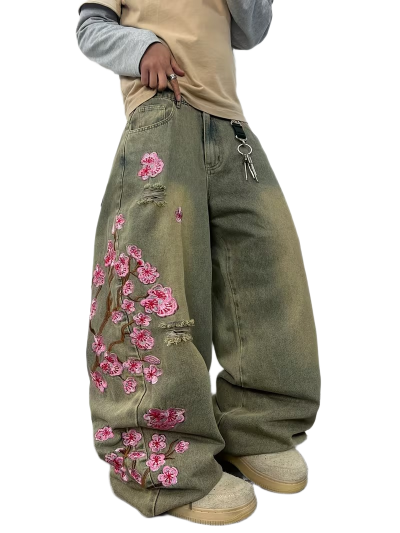 "BLOOM V2" BAGGY JEANS