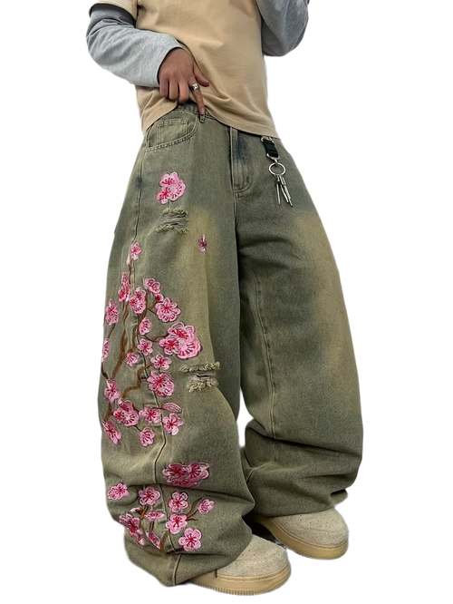 "BLOOM V2" BAGGY JEANS