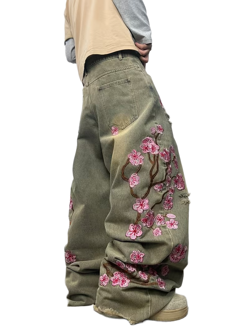 "BLOOM V2" BAGGY JEANS