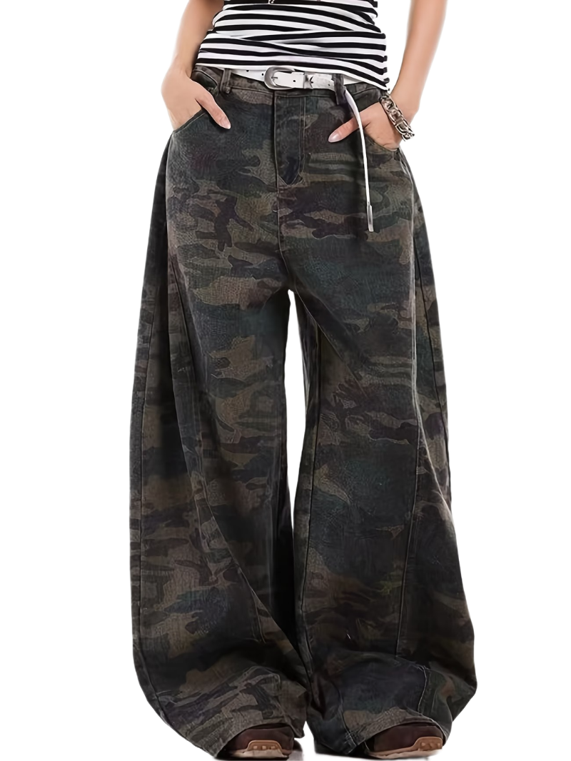 "CAMO V2" BAGGY JEANS