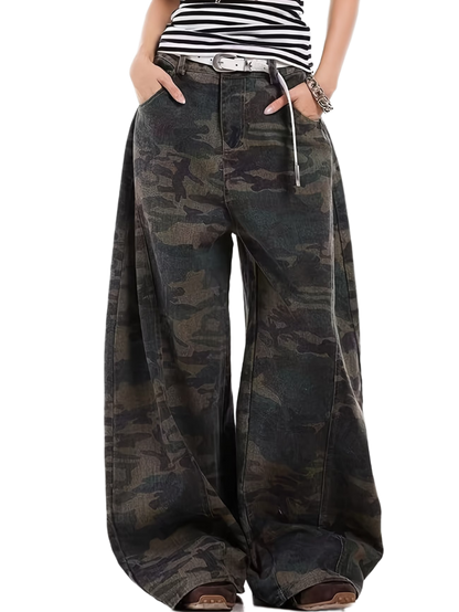 "CAMO V2" BAGGY JEANS
