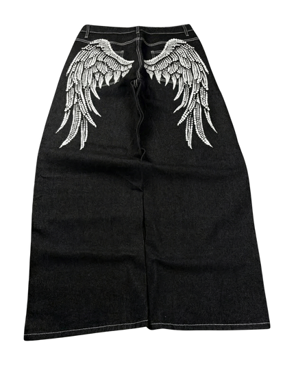 "WINGS" BAGGY JEANS