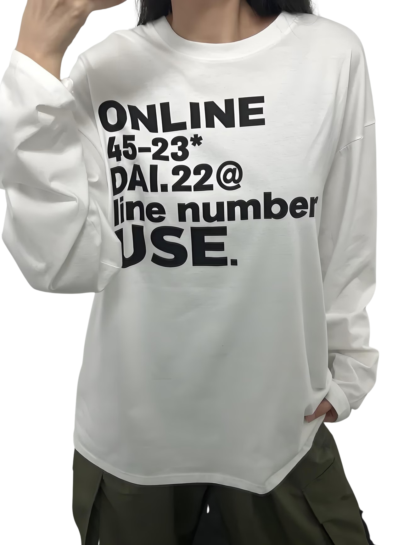 "ONLINE" LONGSLEEVE