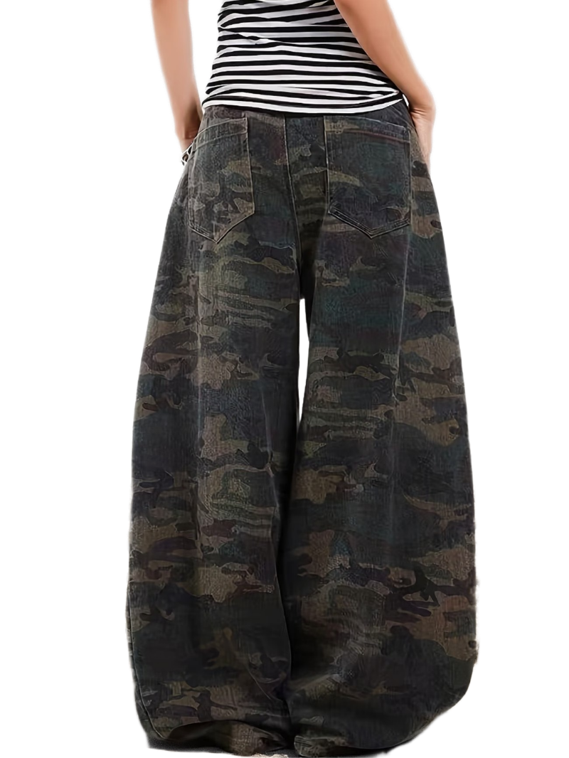 "CAMO V2" BAGGY JEANS