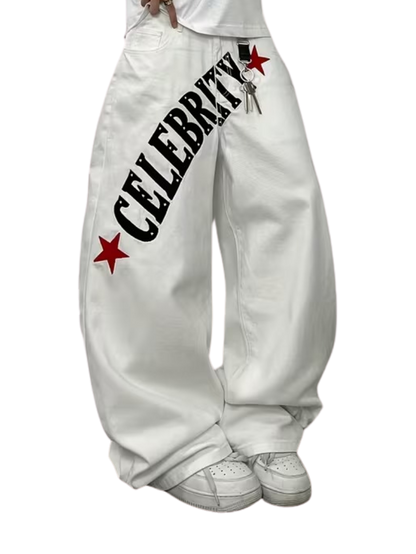 "CELEBRITY" BAGGY JEANS
