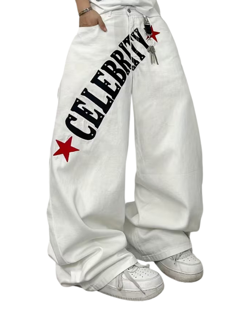"CELEBRITY" BAGGY JEANS