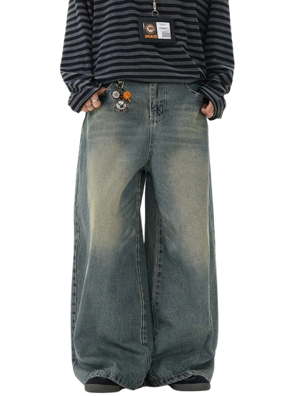 "BASIC" BAGGY JEANS