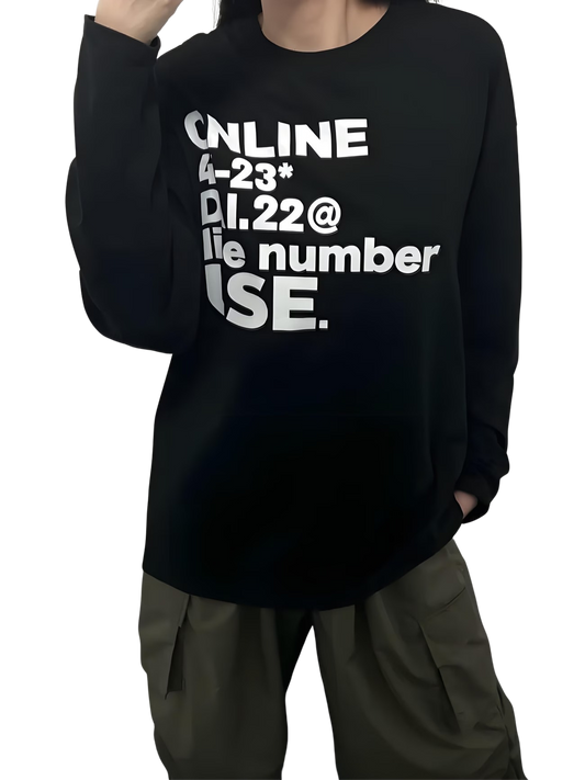 "ONLINE" LONGSLEEVE