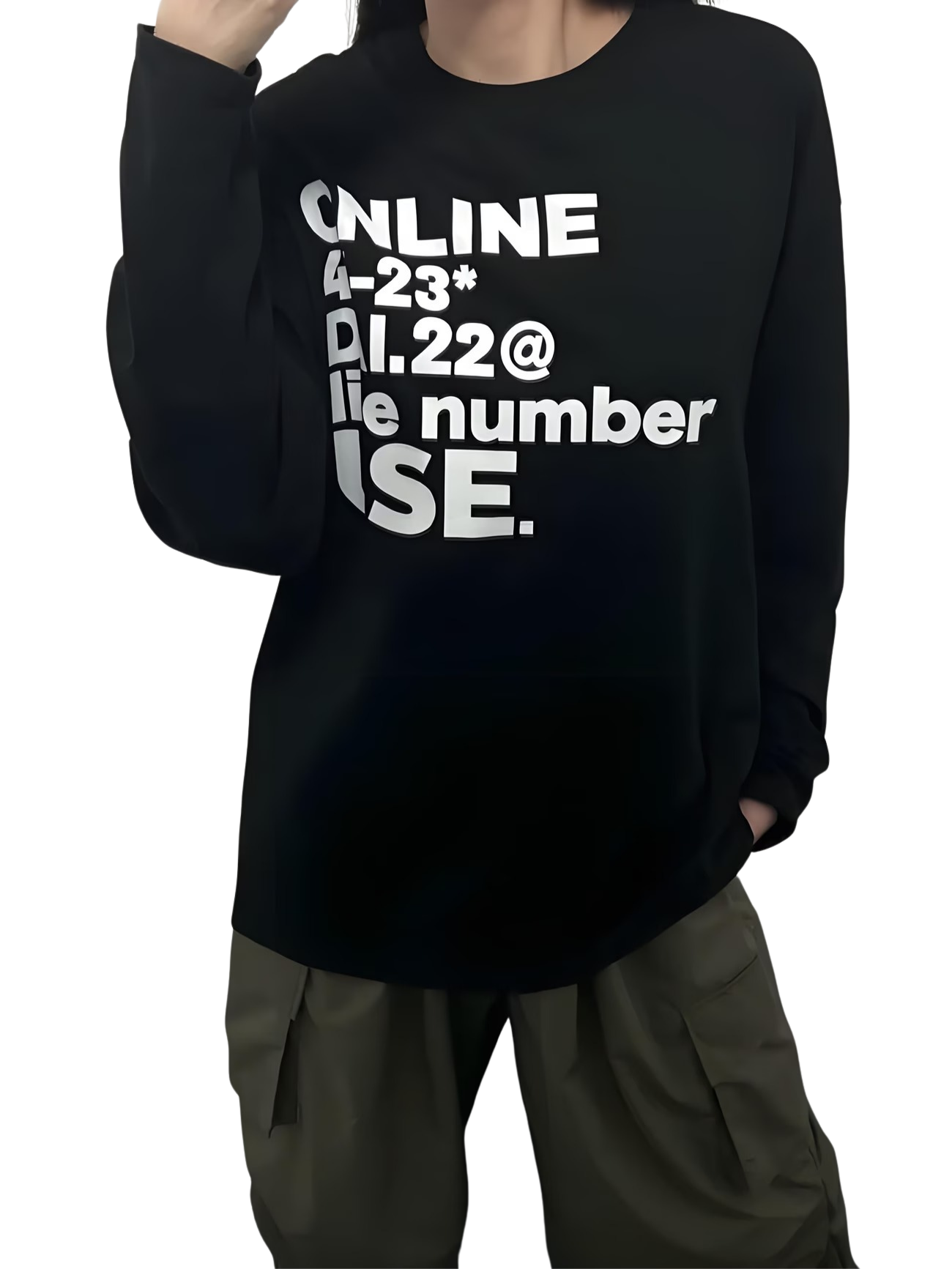 "ONLINE" LONGSLEEVE