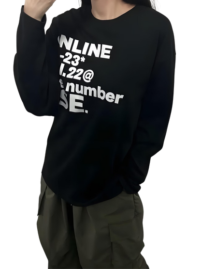 "ONLINE" LONGSLEEVE