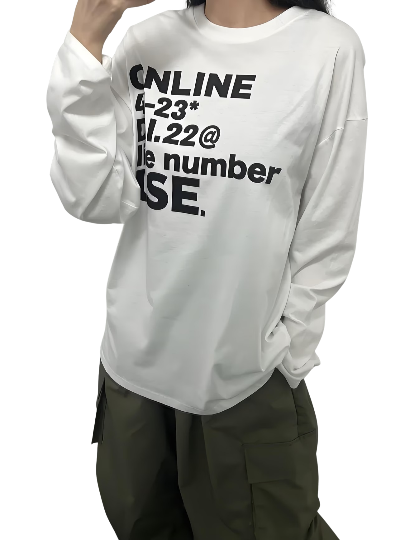 "ONLINE" LONGSLEEVE