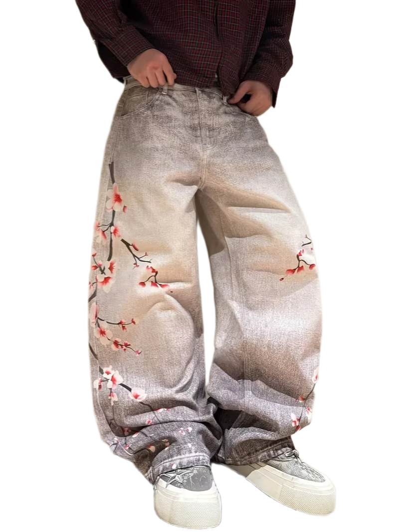 "BLOOM" BAGGY JEANS