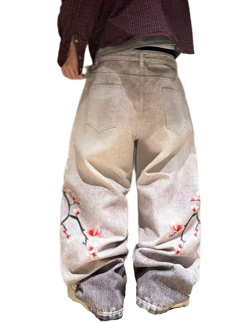 "BLOOM" BAGGY JEANS