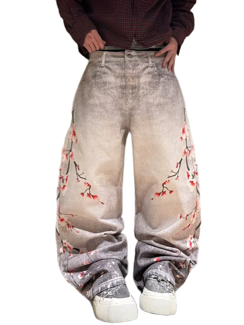 "BLOOM" BAGGY JEANS
