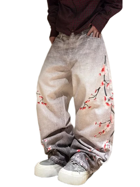 "BLOOM" BAGGY JEANS