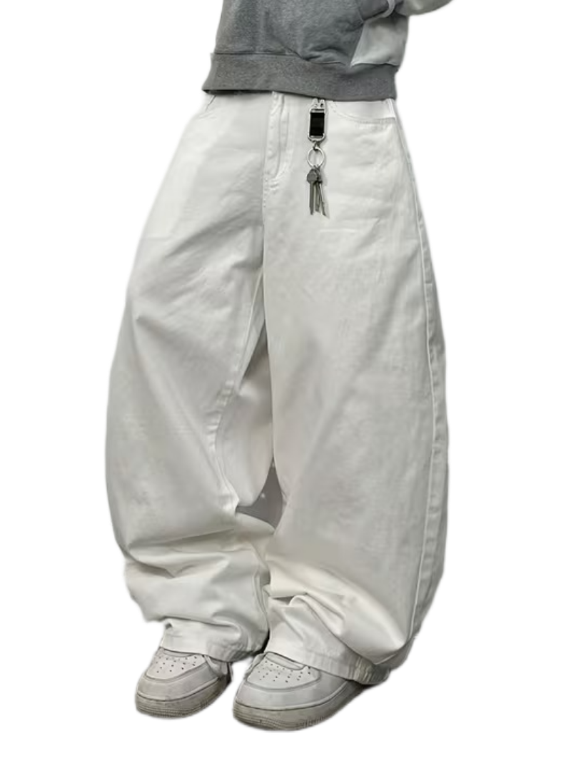 "WINGS" BAGGY JEANS