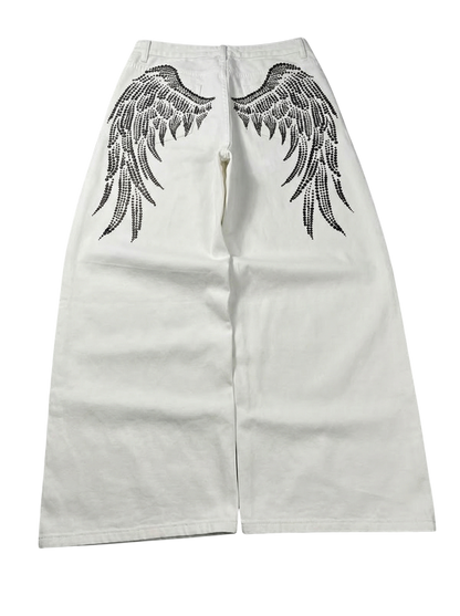 "WINGS" BAGGY JEANS