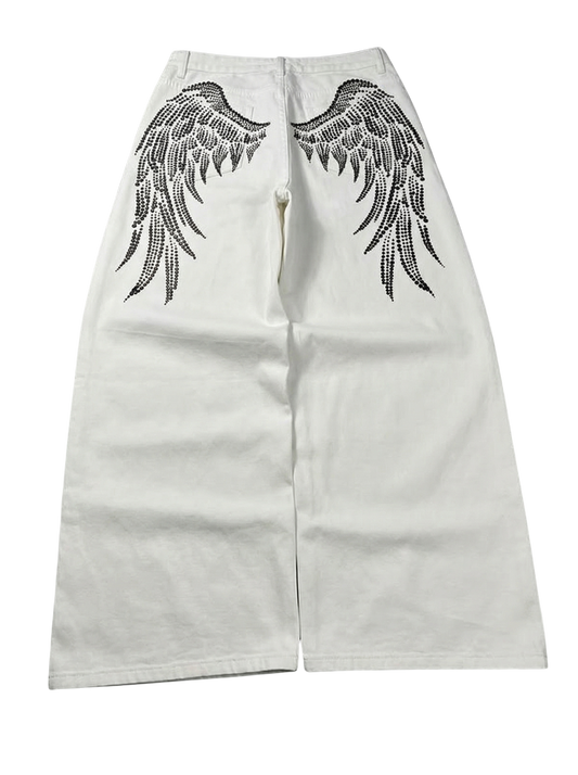 "WINGS" BAGGY JEANS