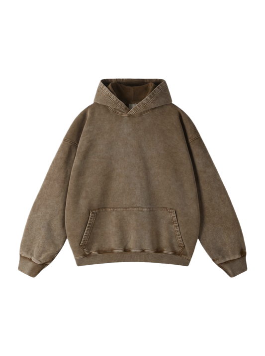 "BASIC WASHED" HOODIE