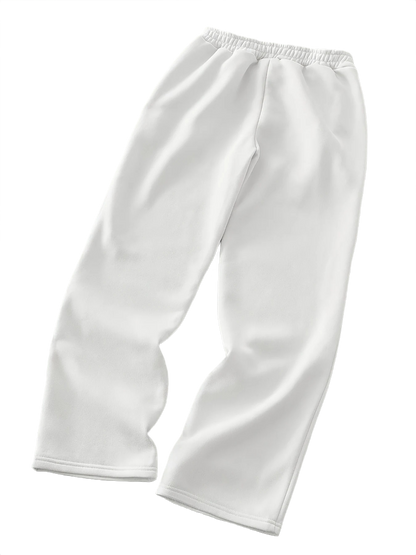 "EMBROIDERY" BAGGY SWEATPANTS